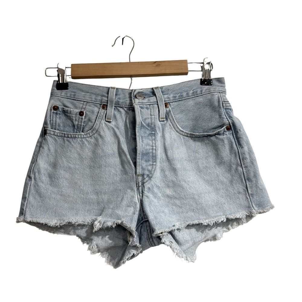 Levi's Light Blue Jean Shorts EUC